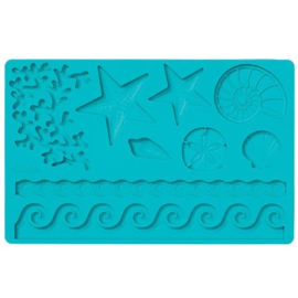 Wilton fondant & gum paste mold Sea Life