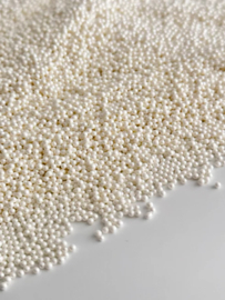 White pearl sprinkles 2mm