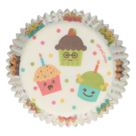 Funcakes baking cups cupcake party pk/48