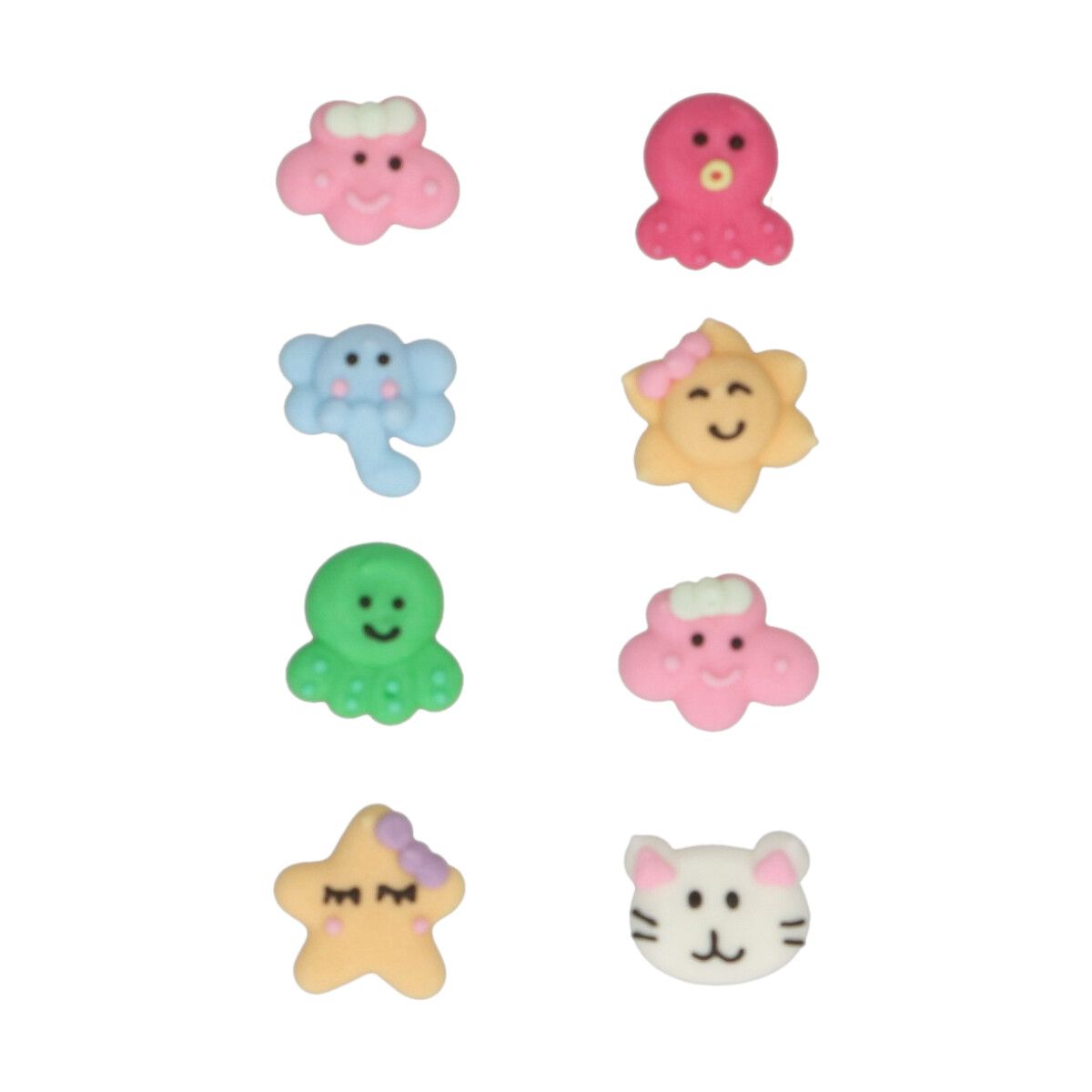 Funcakes suikerdecoratie Kawaii set/8