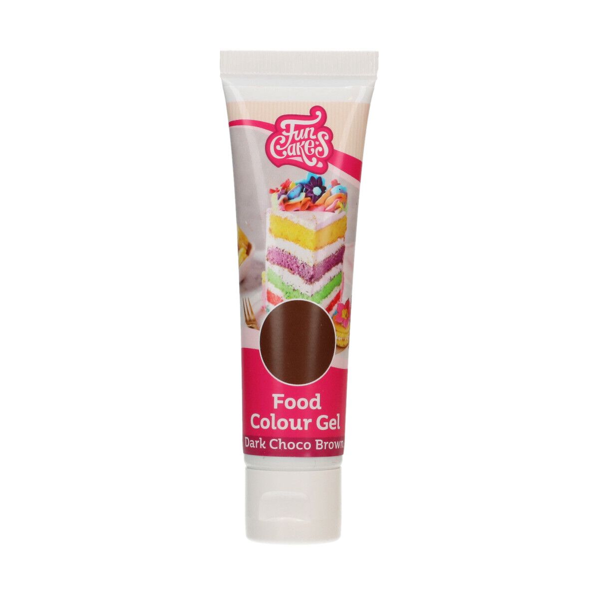 Funcakes dark choco brown