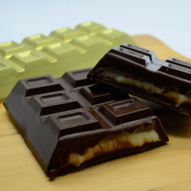 BWB Chocolade mal 3-delig- Chocolade reep