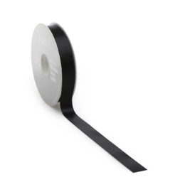 Vivant premium lint satijn Zwart 16mm breed