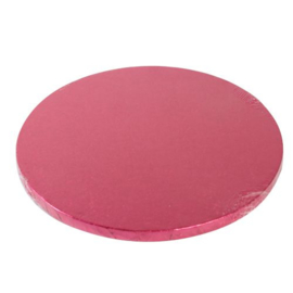 Funcakes cake drum rond Ø 25 cm Cerise