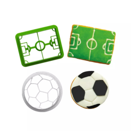 Koekjes uitsteker set goal 2-delig