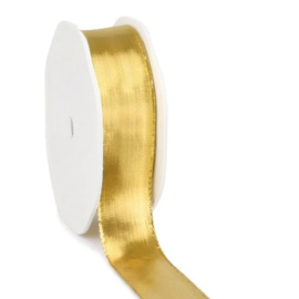 Vivant metallic lint Goud 10mm breed