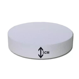 Taart dummy rond Ø7,5cmx5cm hoog