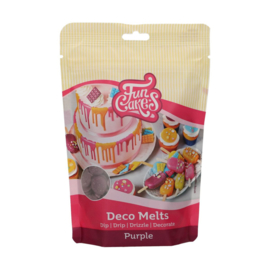 Funcakes Deco Melts Purple 250 g