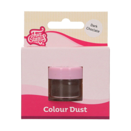 Funcakes edible funcolours dust Dark Chocolate