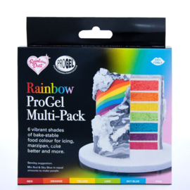 Progel multipack Rainbow set/6