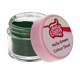 Funcakes edible funcolours dust Holly Green