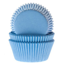 House of Marie mini baking cups Sky Blue pk/60