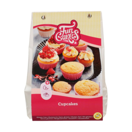 Funcakes  mix voor Cupcakes GLUTENVRIJ 500 g