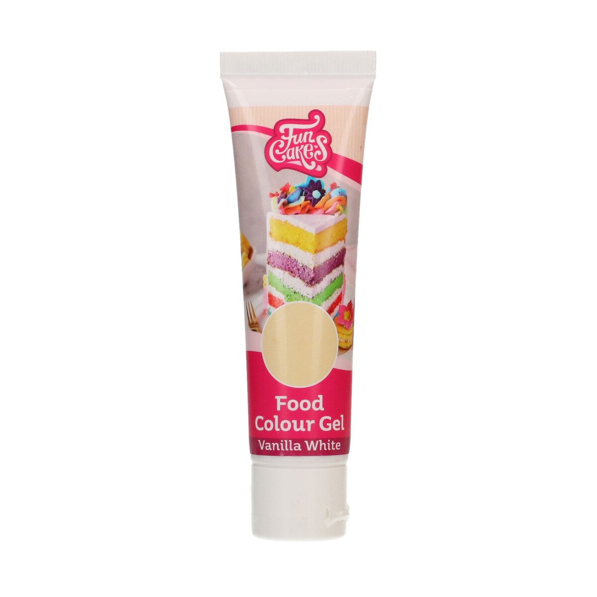 Funcakes vanilla white