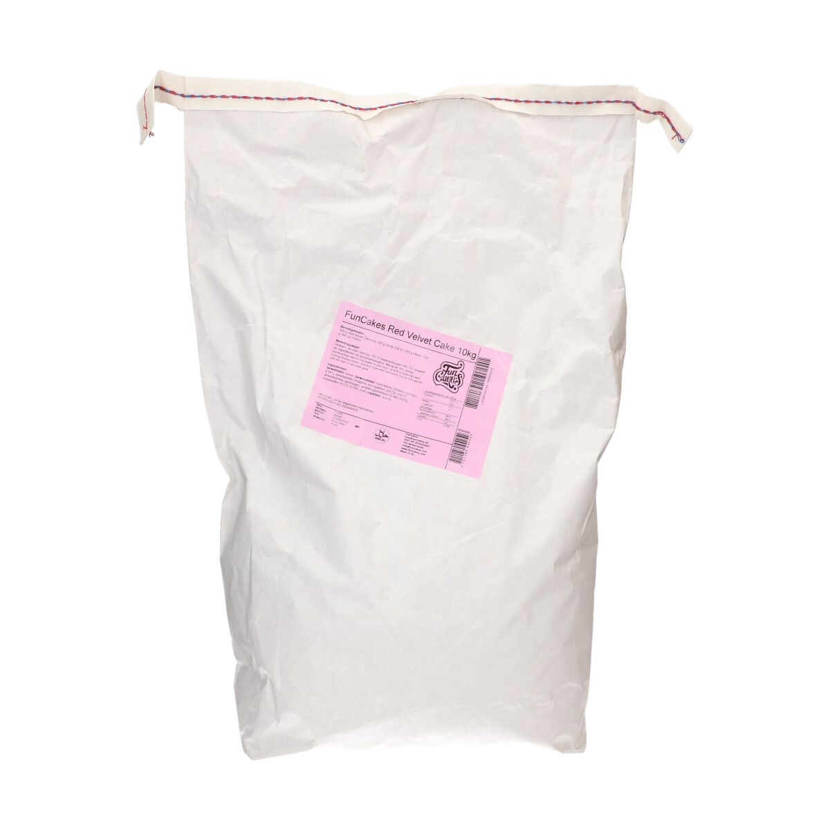 Funcakes mix voor Red Velvet Cake 10kg