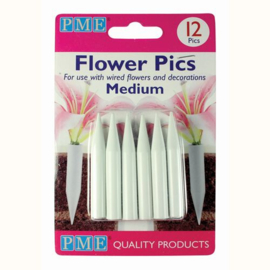 PME Flower Picks Medium pk/12