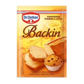 Dr. Oetker Backin Bakpoeder 5x16g