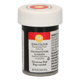 Wilton icing color Christmas Red