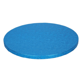 Funcakes cake drum rond Ø 25 cm Blauw