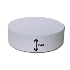 Taart dummy rond Ø7,5cmx7 cm hoog