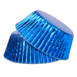 PME foil baking cups Metallic Blue pk/30