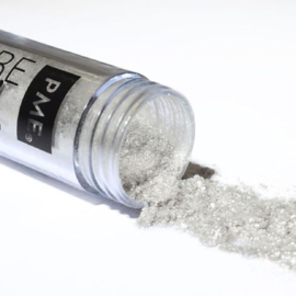 PME eetbare glanspoeder Sneeuw Zilver 10g