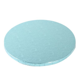 Funcakes cake drum rond Ø 25 cm Baby Blauw