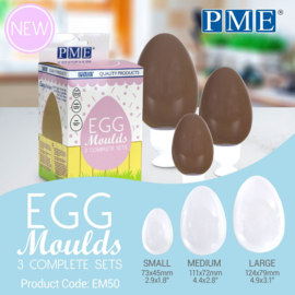 PME Egg mould set/3