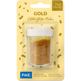 Glitter strooisel PME goud 7g