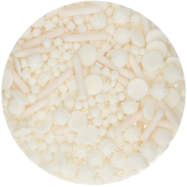 Funcakes sprinkle medley white