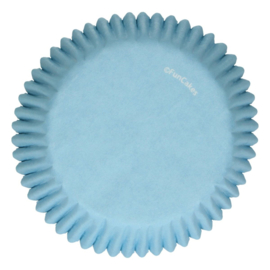 Funcakes baking cups light blue pk/48