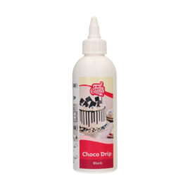 Funcakes Choco drip zwart 180g