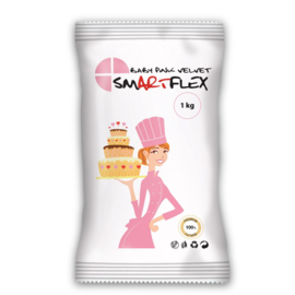 Smartflex fondant Baby Roze Velvet 1kg