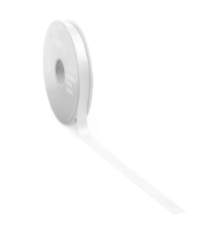 Vivant premium lint satijn Wit 10mm breed
