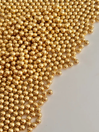 Gold metallic sprinkles 7mm