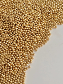 Gold metallic sprinkles 4mm