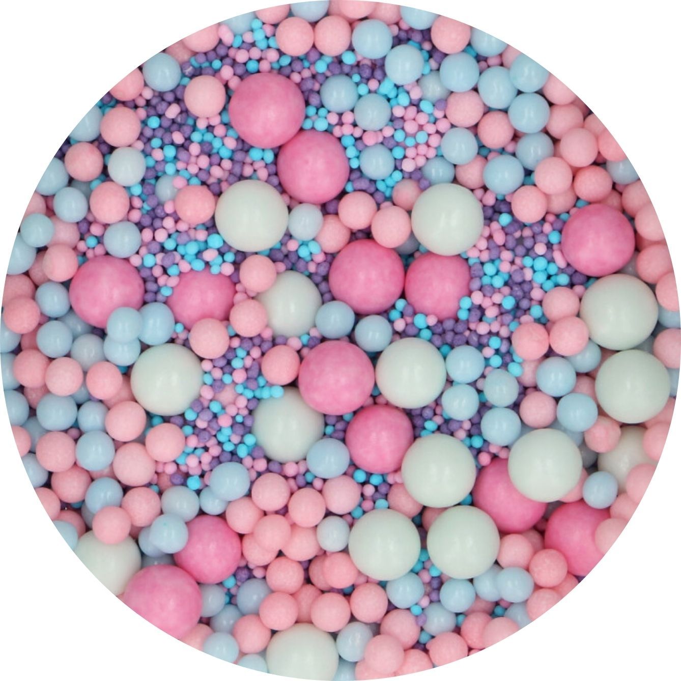 Funcakes Soft pearls mix bubblegum pop 80g