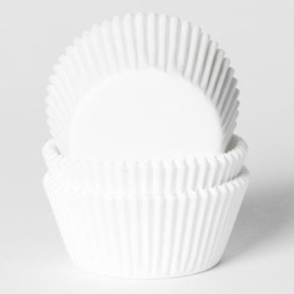 House of Marie Baking cups White pk/50