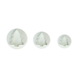 Wilton plunger cutter Kerstboom set/3