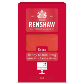 Renshaw rolfondant extra 1 kg Red
