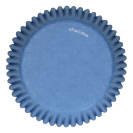 Funcakes baking cups royal blue pk/48