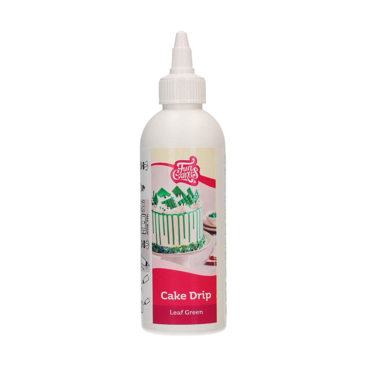 Funcakes cake drip blad groen 180gr