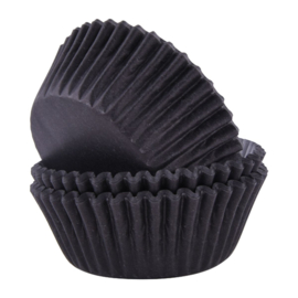 PME Baking cups Black pk/60