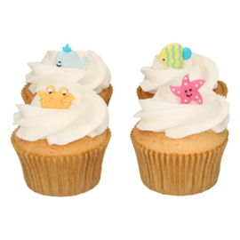 Funcakes suikerdecoratie sea life set/8