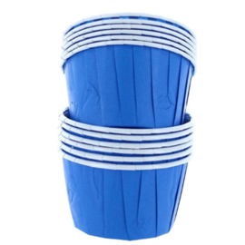 Culpitt cupcake cups Blauw 50mm 12st