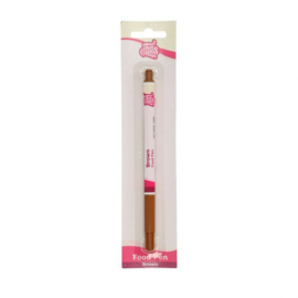 Funcakes edible funcolours brush food pen Brown