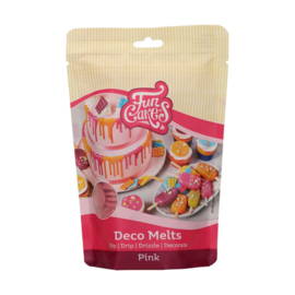 Funcakes Deco Melts Pink 250 g