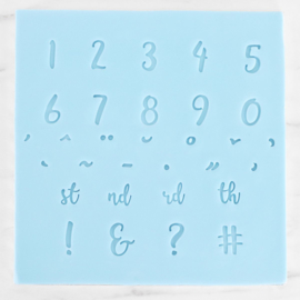 PME fun fonts numerals & special characters