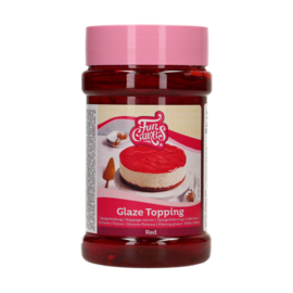 Funcakes Glaze Topping Rood 375g