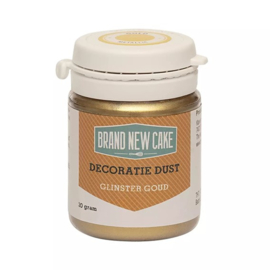 BrandNewCake decoratie dust glinster goud